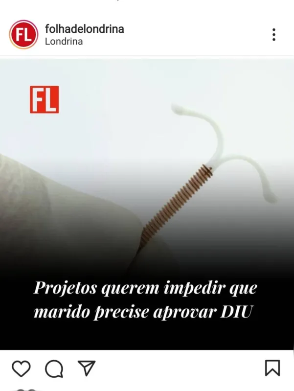 Imagem ilustrativa da imagem FOLHA NAS REDES - Métodos anticoncepcionais