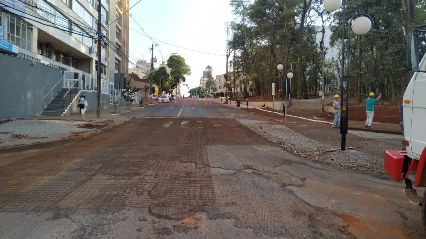 Imagem ilustrativa da imagem Falta um mês para a conclusão das obras no Bosque Central
