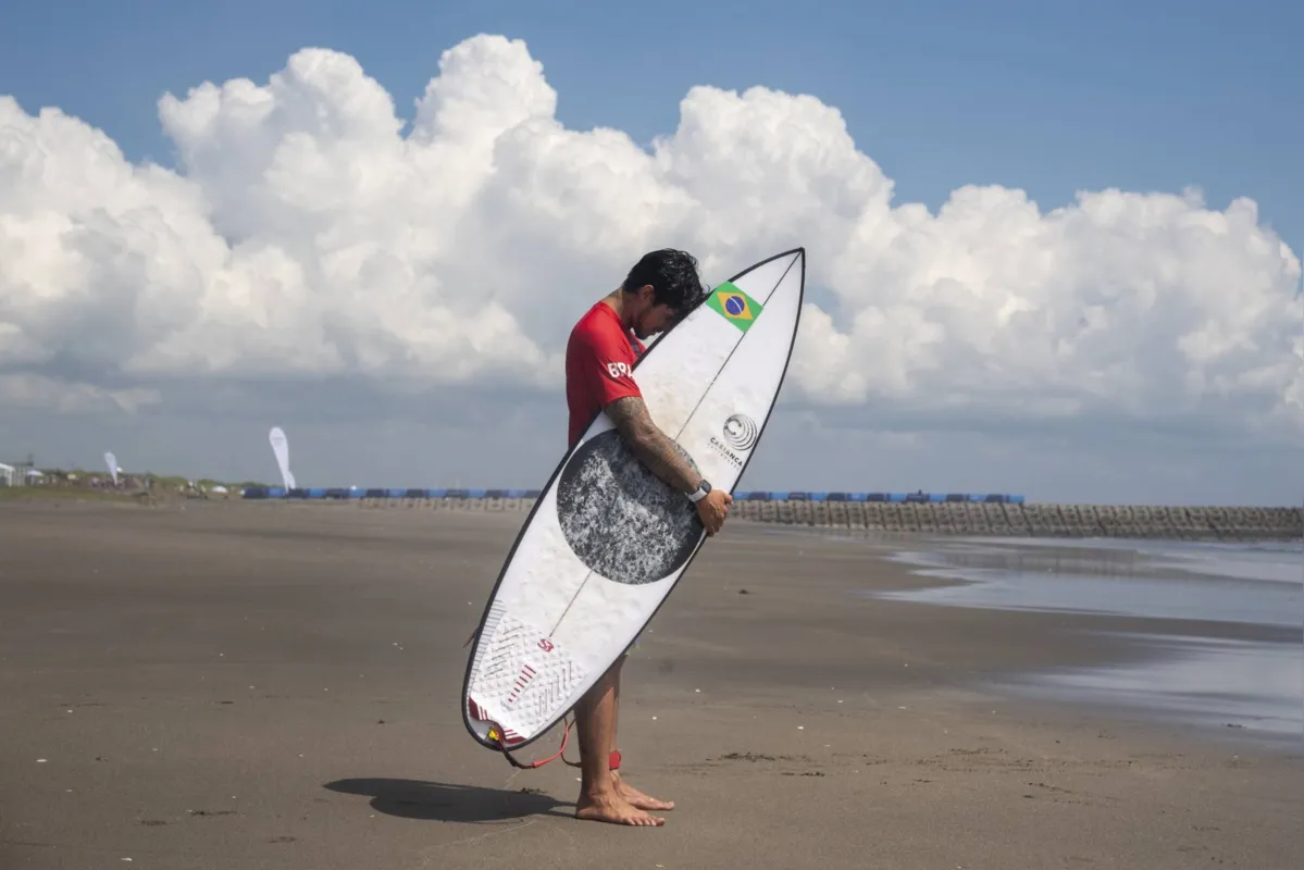Hegemônico na modalidade, Gabriel Medina saiu sem medalha de Tóquio