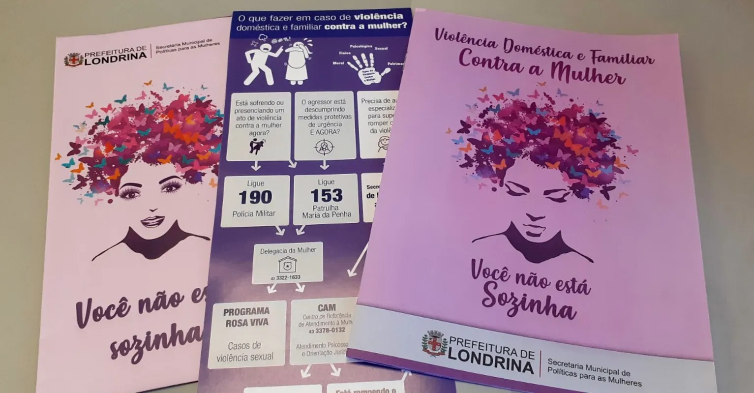 Imagem ilustrativa da imagem Londrina realiza campanha pelo fim da violência contra mulheres