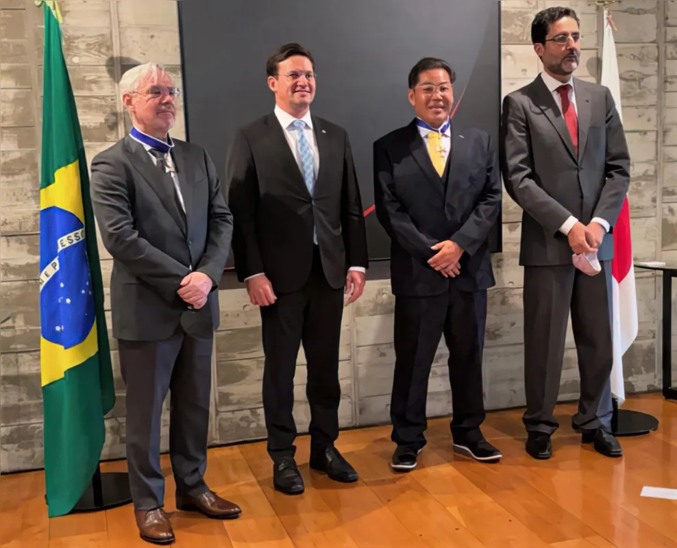Imagem ilustrativa da imagem Londrinense é condecorado pelo Instituto Rio Branco