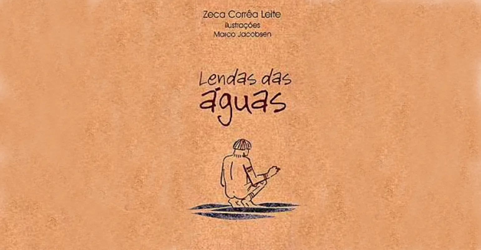 Arte de Marco Jacobsen ilustra o livro "Lenda das Águas"
