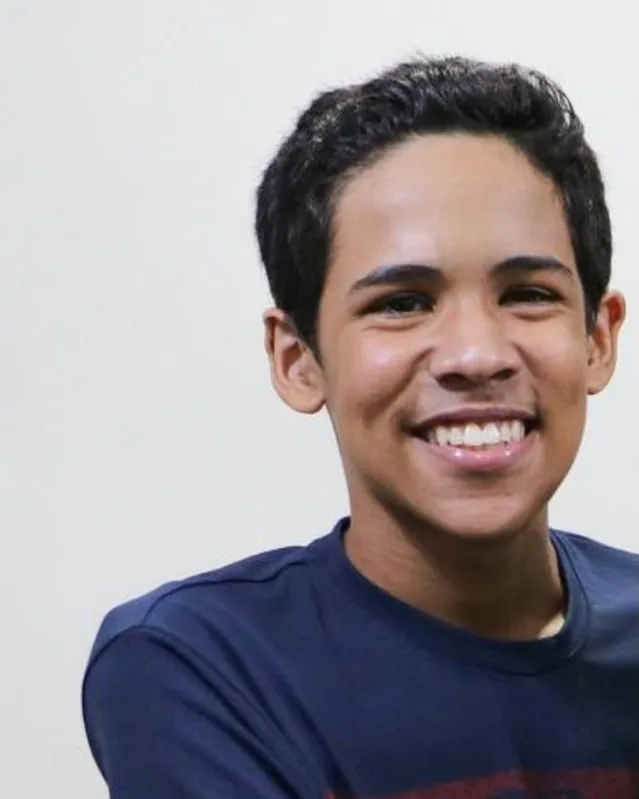 Yuri Teixeira dos Santos (13 anos) vê na tecnologia uma ferramenta essencial e indispensável