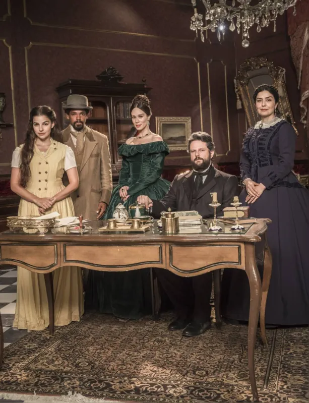 Imagem ilustrativa da imagem Novela que estreia nesta segunda resgata a vida de Dom Pedro II