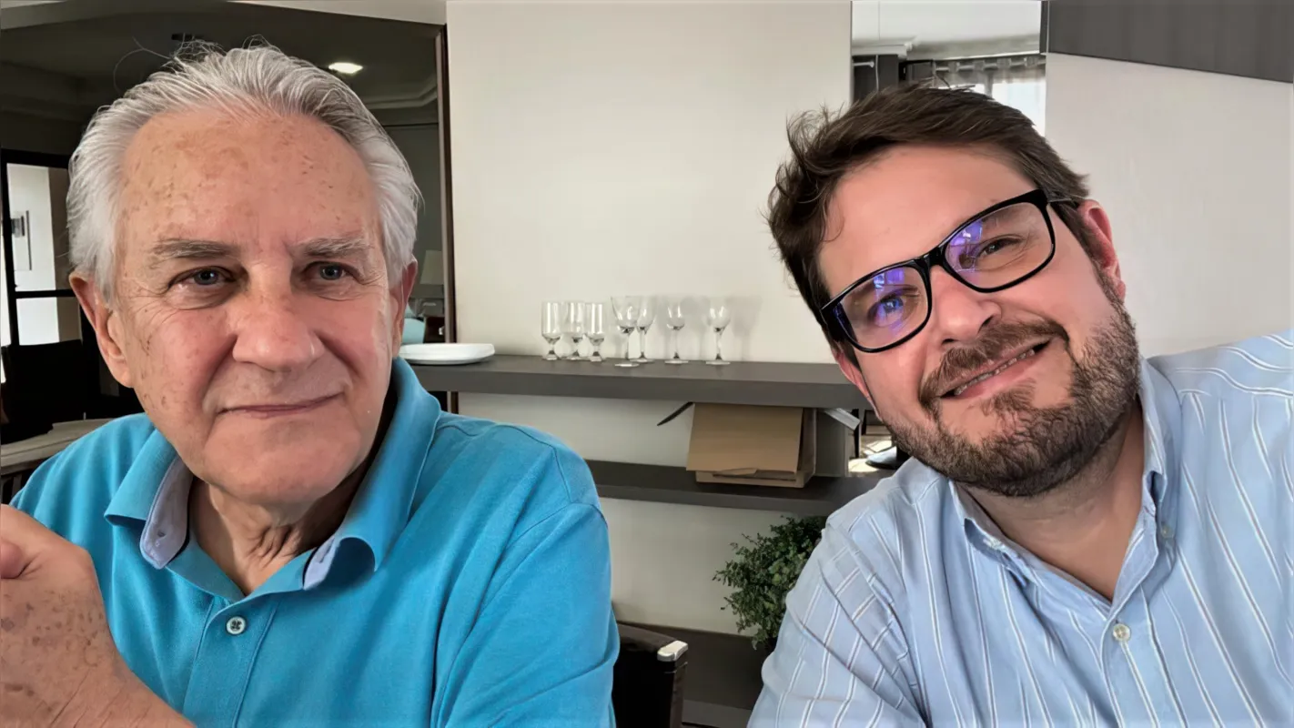 Imagem ilustrativa da imagem Os dois professores grandes amigos