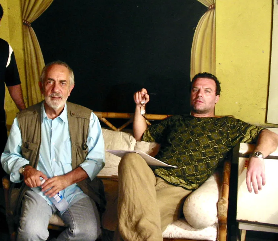 Paulo José e Adriano Garib