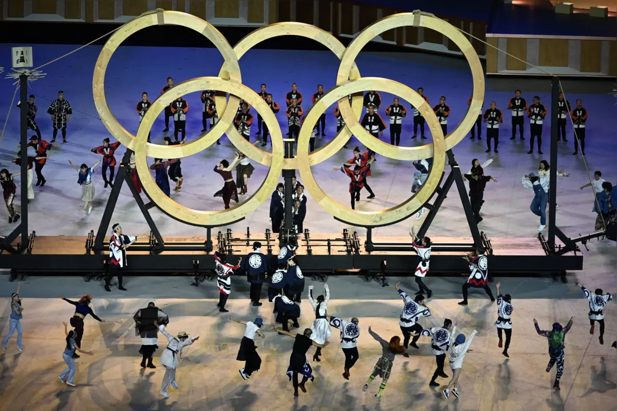 Imagem ilustrativa da imagem Tradição japonesa marca cerimônia de abertura das Olimpíadas