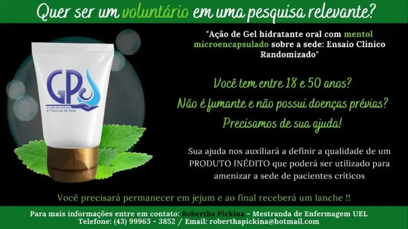 Imagem ilustrativa da imagem UEL busca voluntários para estudo sobre sede em pacientes internados