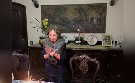 Professora Rosalina Franciscão comemora 96 anos