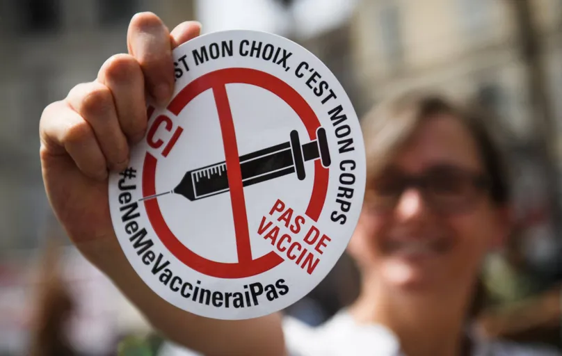 Movimentos contrários à vacinação são fortes na Europa