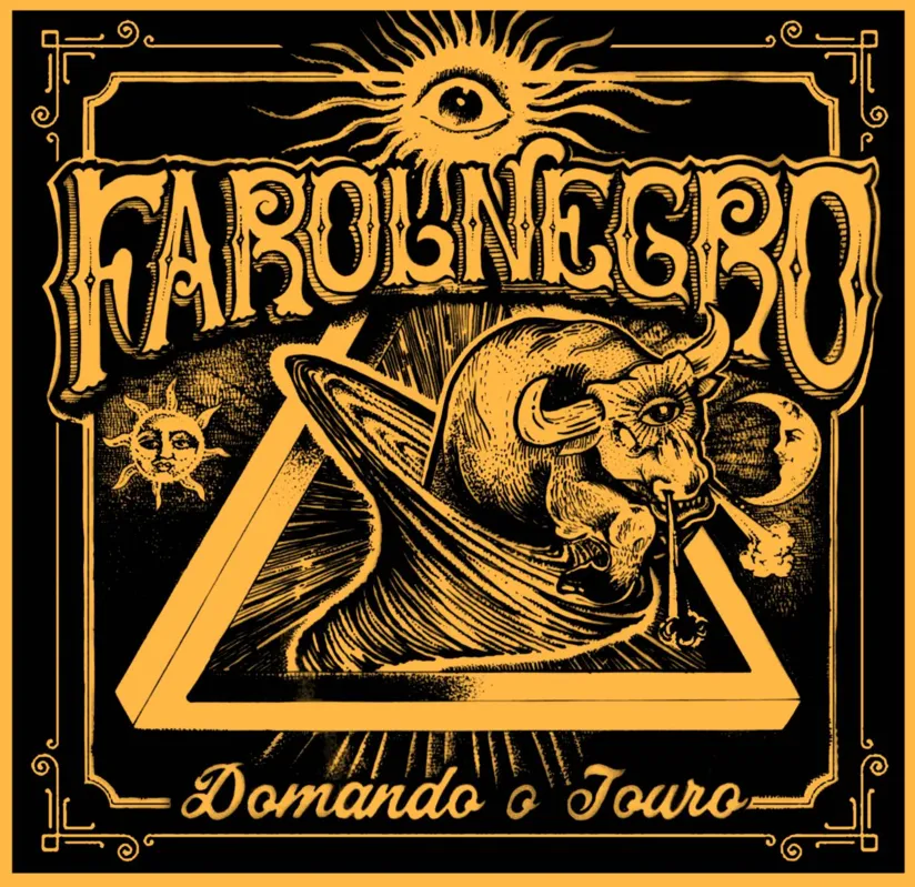 Capa do álbum 'Domando o Touro'
