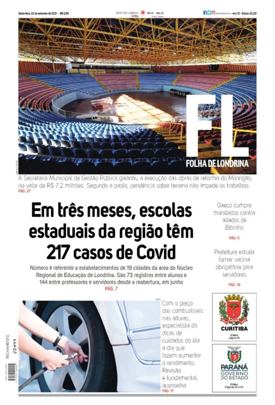 Imagem ilustrativa da imagem Capa 03/09/2021