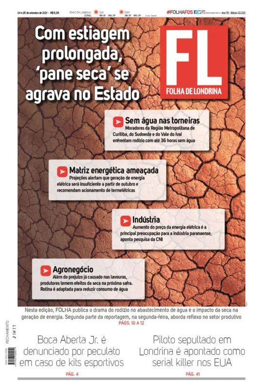 Imagem ilustrativa da imagem Capa 04/09/2021