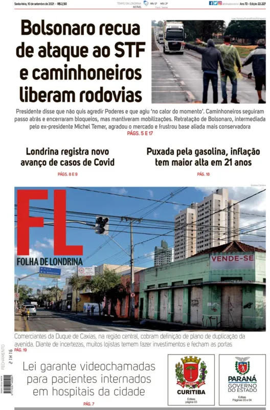 Imagem ilustrativa da imagem Capa 10/10/2021