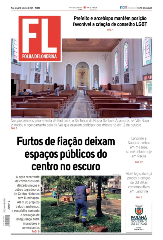 Imagem ilustrativa da imagem Capa 21/09/2021
