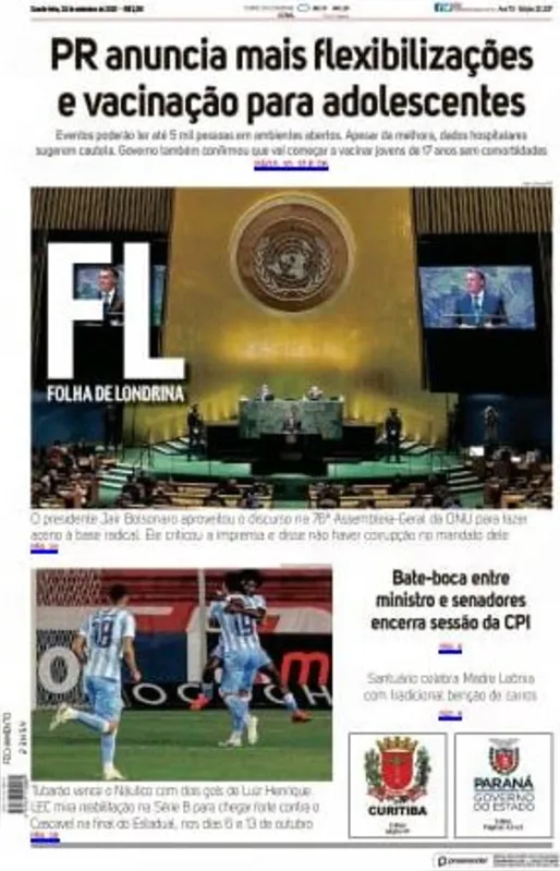 Imagem ilustrativa da imagem Capa 22/09/21