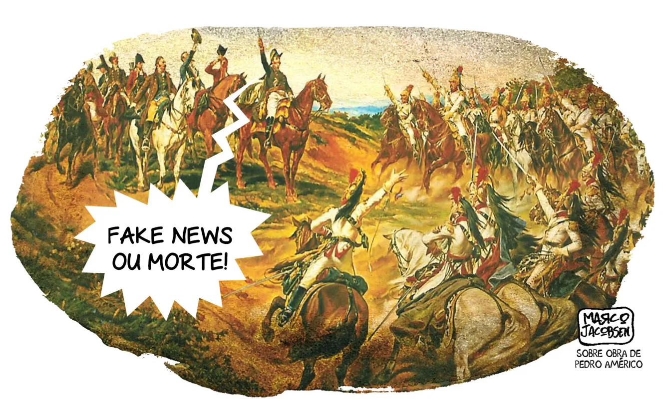 Imagem ilustrativa da imagem Charge 07/09/2021