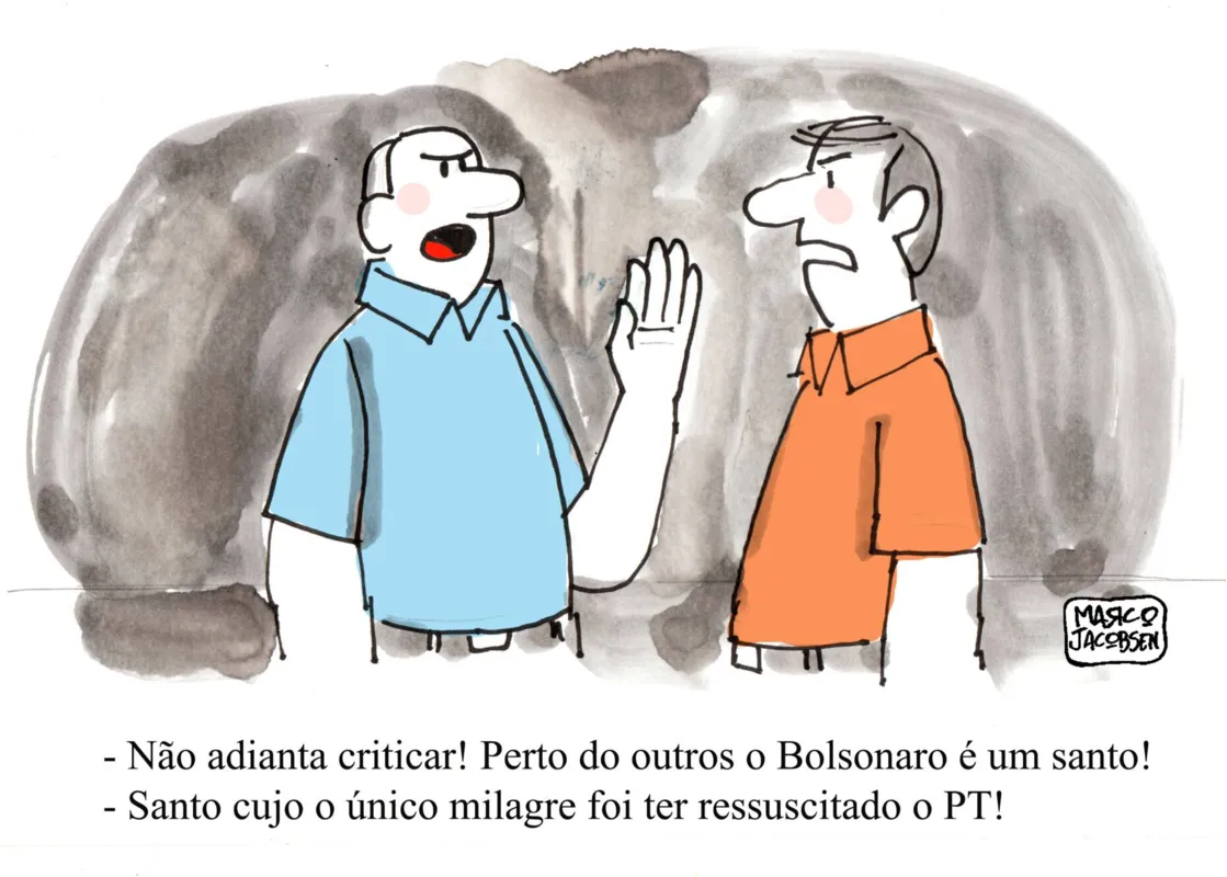 Imagem ilustrativa da imagem Charge 14/09/2021