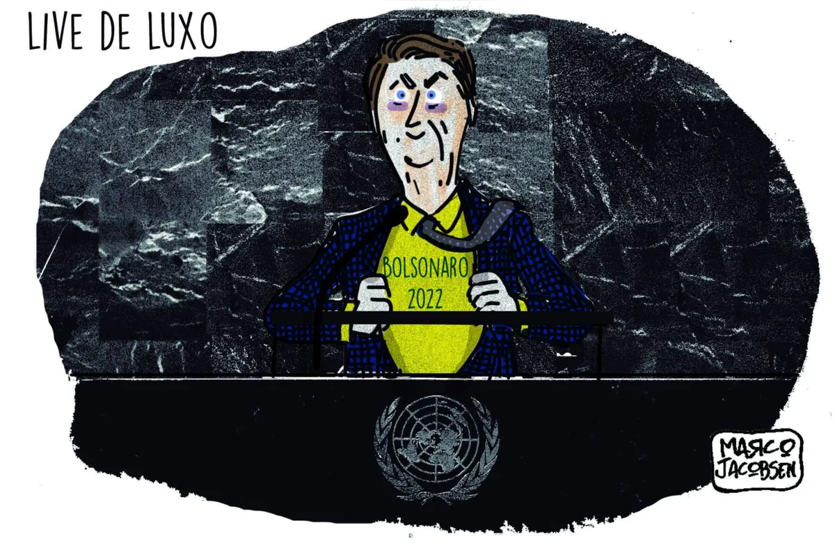 Imagem ilustrativa da imagem Charge 21/09/2021