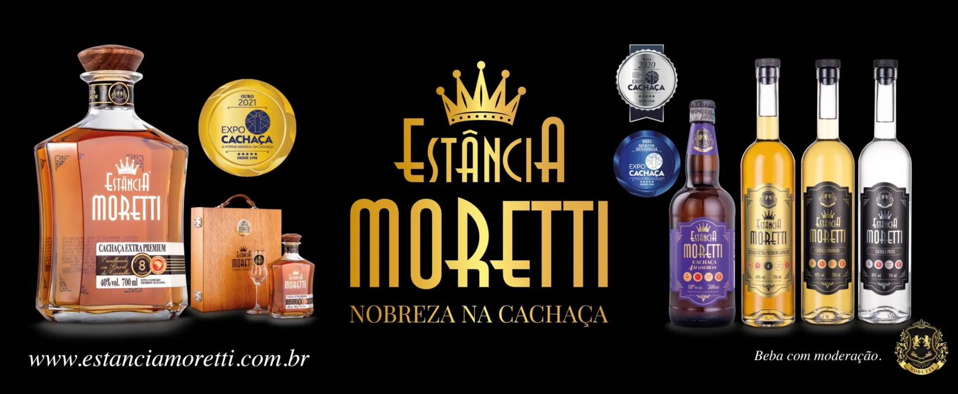 A Cachaça Estância Moretti já ganhou vários prêmios nacionais e agora vai competir internacionalmente