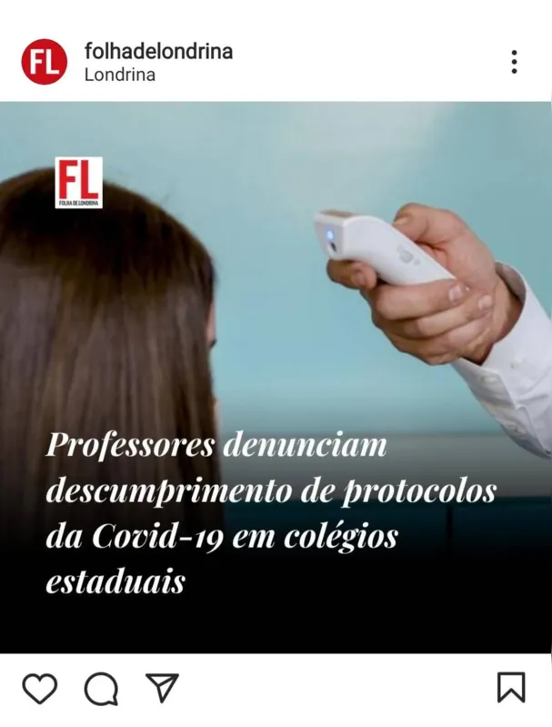 Imagem ilustrativa da imagem FOLHA NAS REDES - Me entristece esse post não ter nenhum comentário