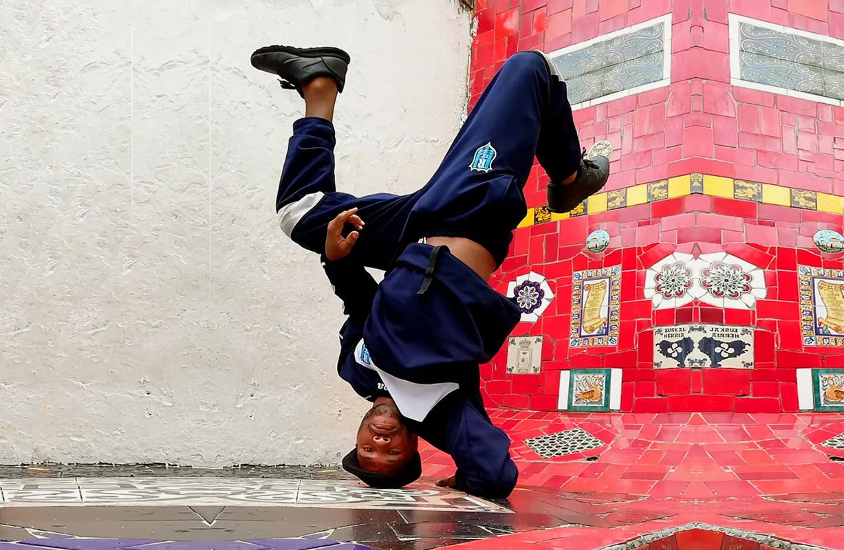 B-Boy Bala Machine, do Rio de Janeiro, está entre as atrações do Festival Arte de Toda Gente