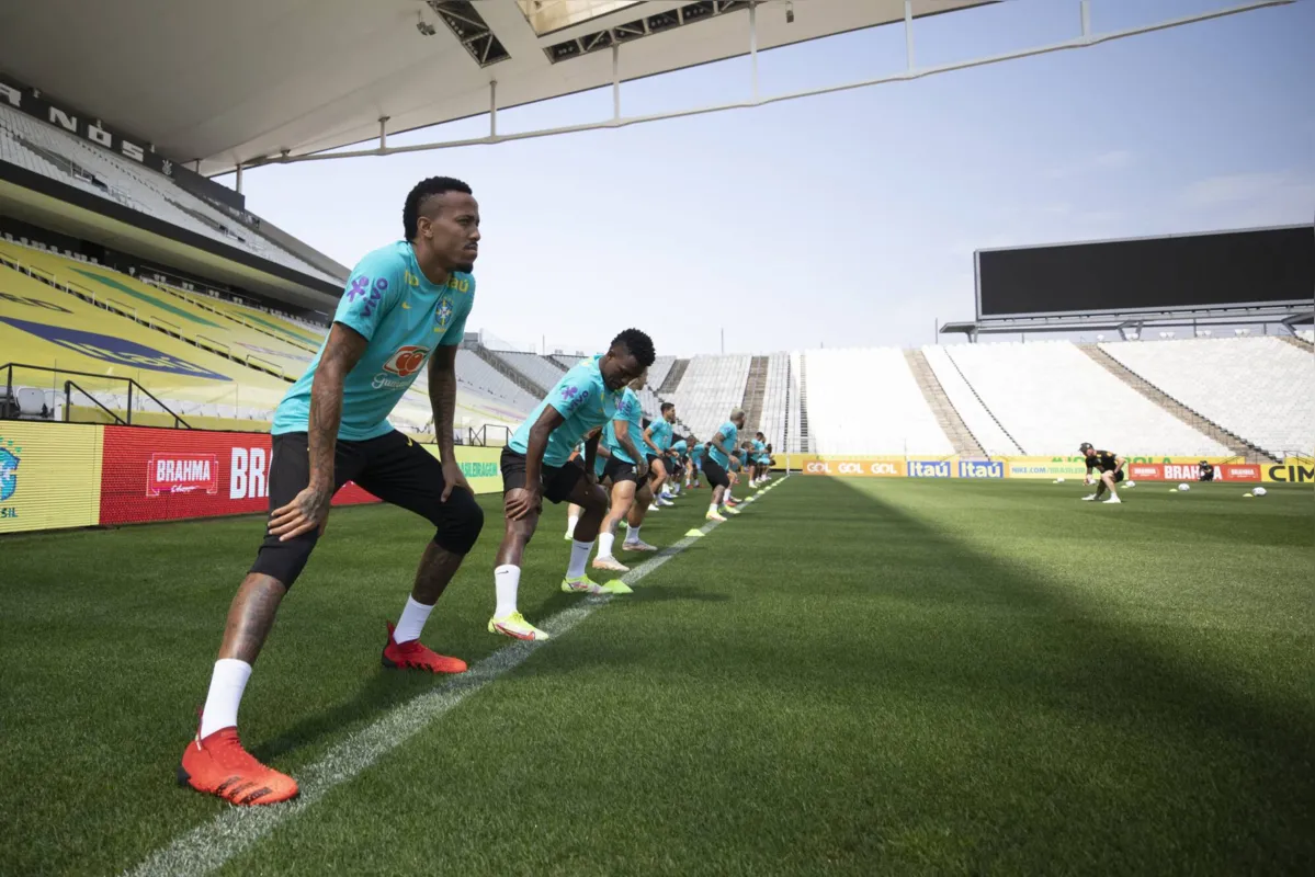 Éder Militão é um dos zagueiros á disposição de Tite para o jogo contra o Peru