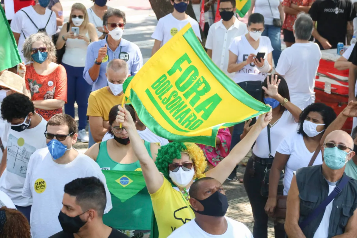 Imagem ilustrativa da imagem Manifestantes vão às ruas pelo país em atos contra Bolsonaro