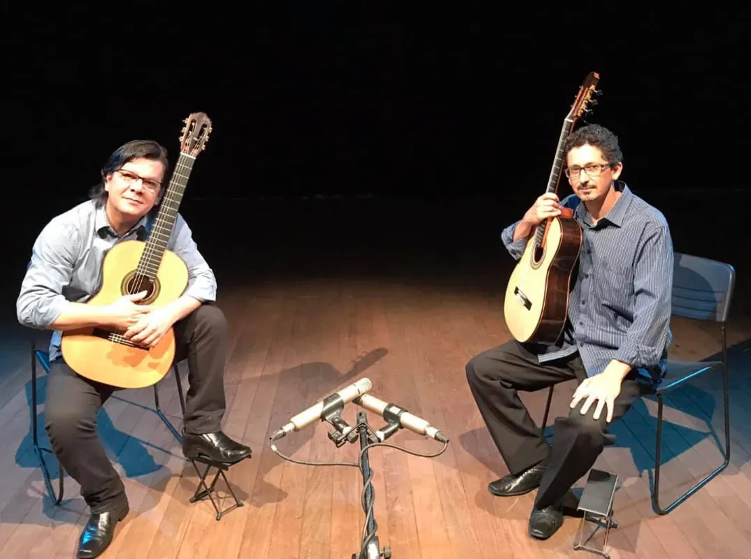 Kalon Guitar Duo: concerto desta quinta (9) tem composições de Radamés Gnattali, Hermeto  e outros
 no repertório
