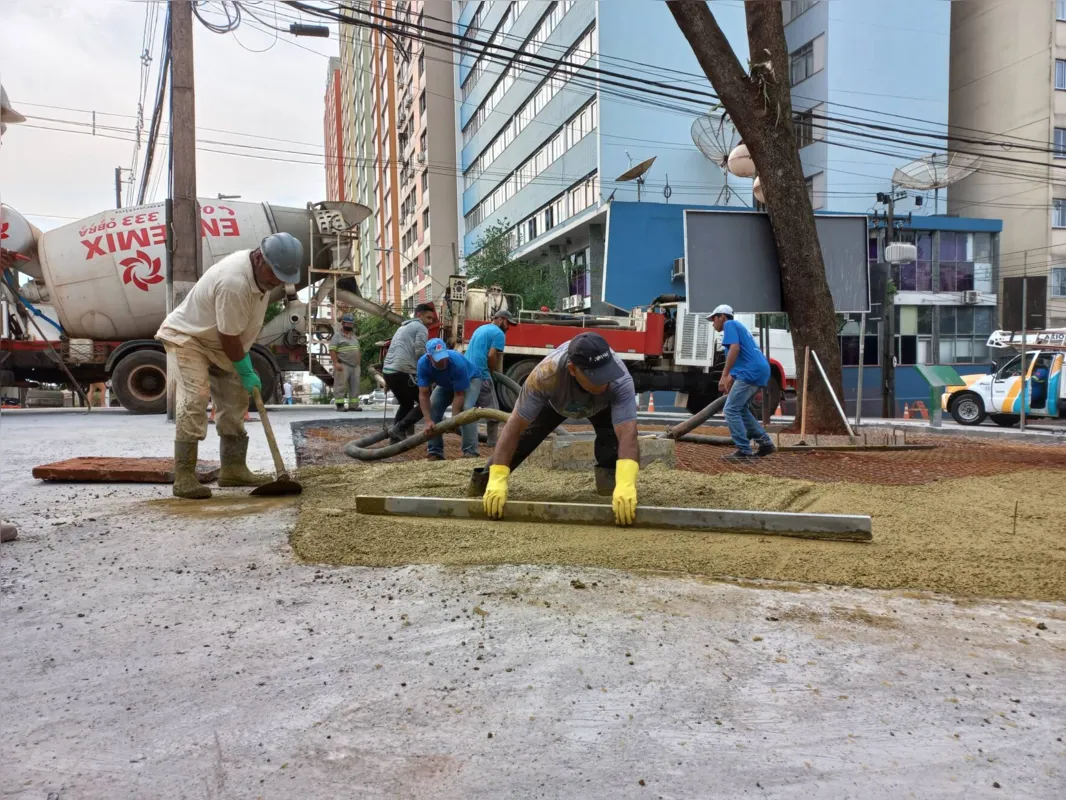 De acordo com o município, 90% da obra já está pronta