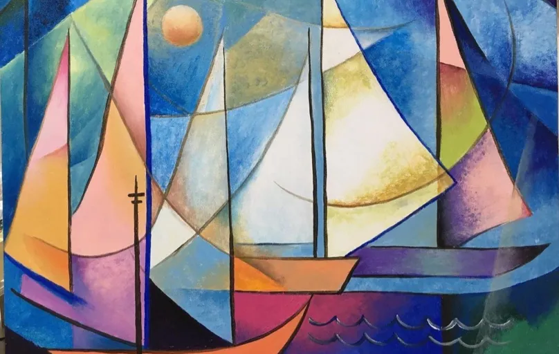 José Eduardo Benelli fez uma releitura  da obra de  Picasso 