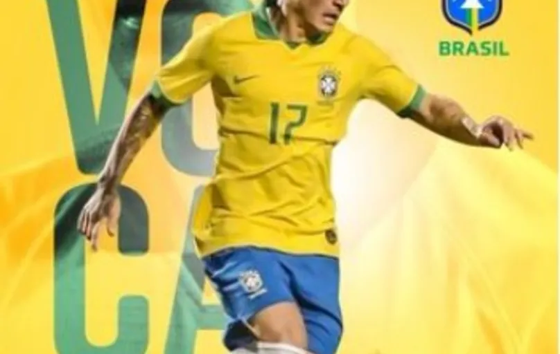 "Que sensação, pela primeira vez convocado pra seleção brasileira"