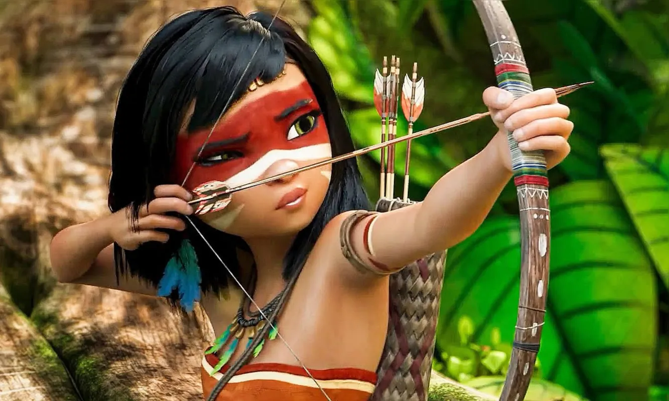 Imagem ilustrativa da imagem 'Ainbo: A Guerreira da Amazônia' se destaca como uma das principais estreias deste final de semana
