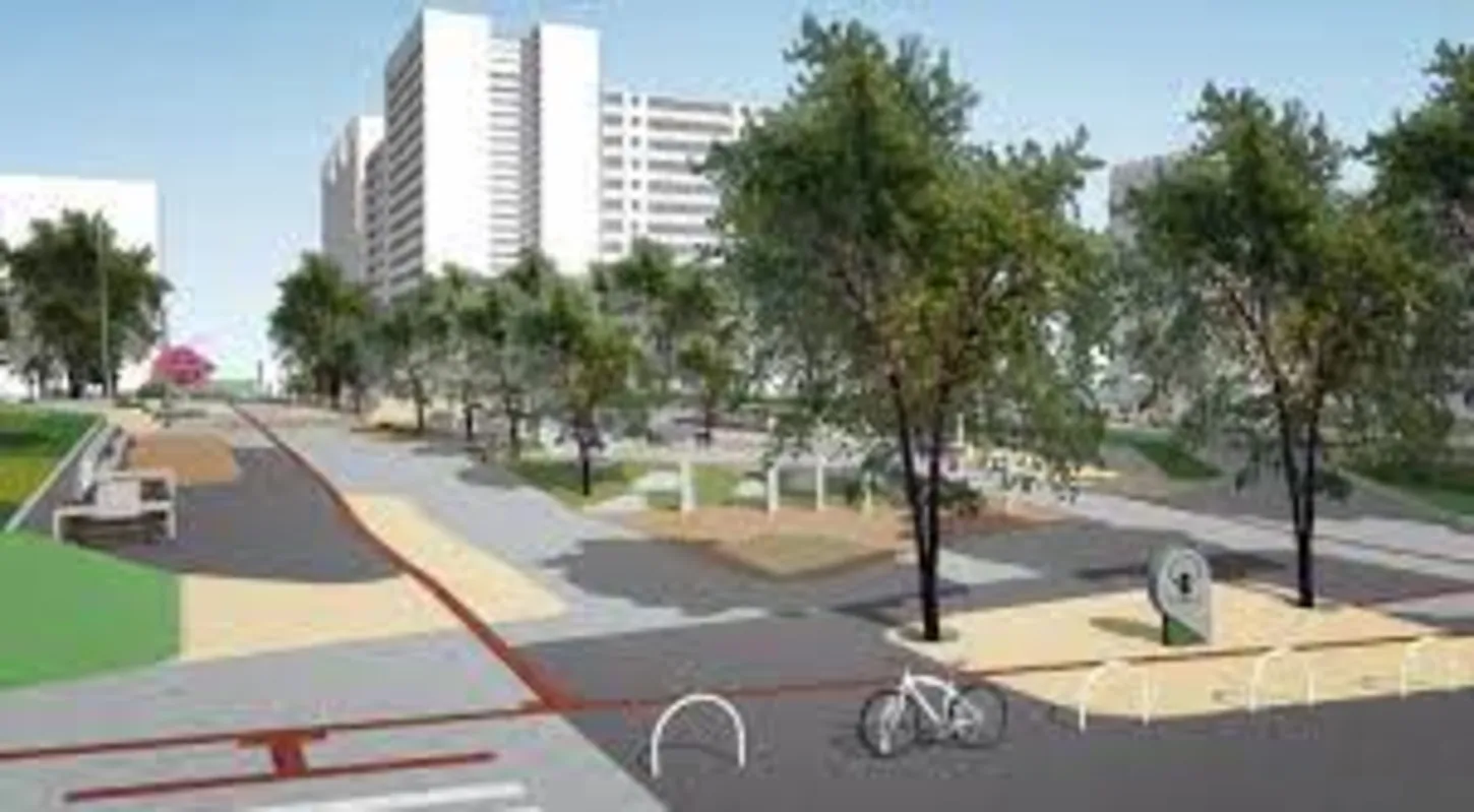 Projeto de revitalização do Bosque Central, feito pelo Ippul