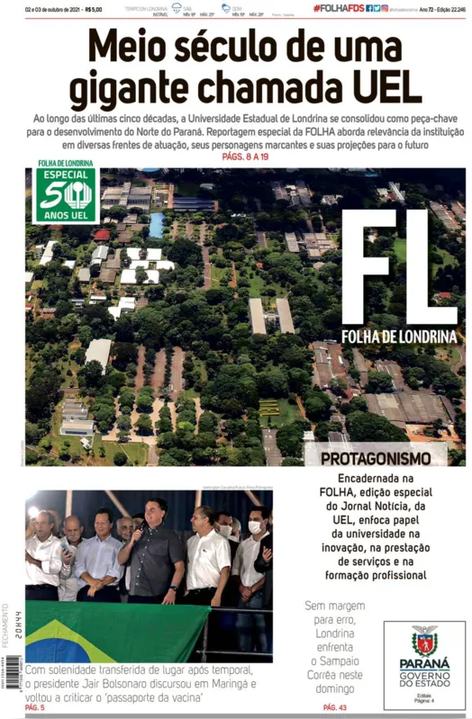 Imagem ilustrativa da imagem Capa 02/10/2021