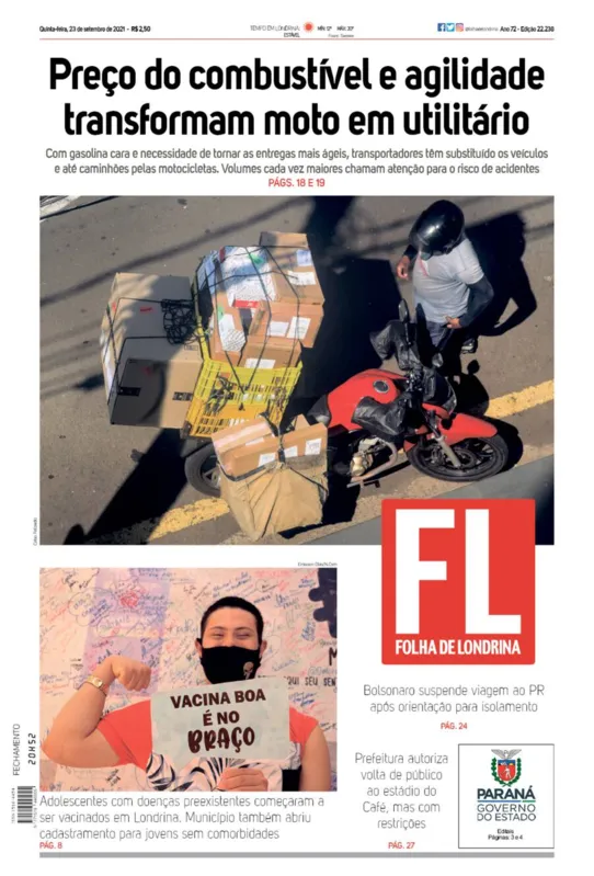 Imagem ilustrativa da imagem Capa 23/09/2021