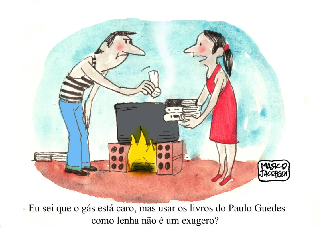 Imagem ilustrativa da imagem Charge 11/10/2021