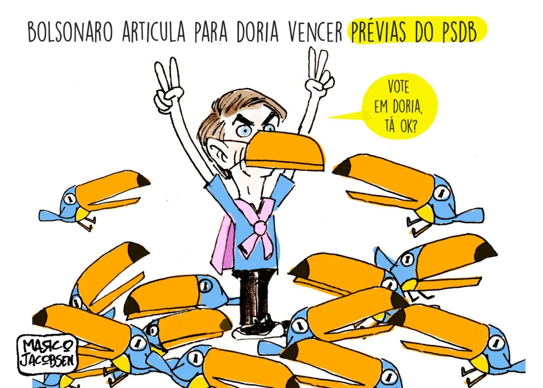Imagem ilustrativa da imagem Charge 15/10/2021