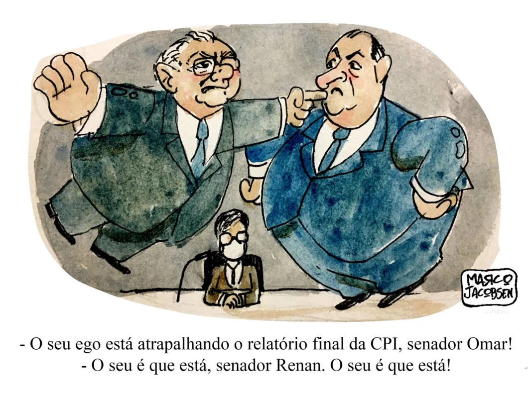 Imagem ilustrativa da imagem Charge 19/10/2021