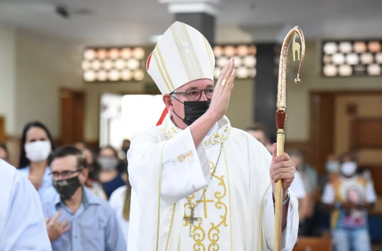 Imagem ilustrativa da imagem Dom Geremias preside missa no santuário e afirma: 'Deus nos quer livres'