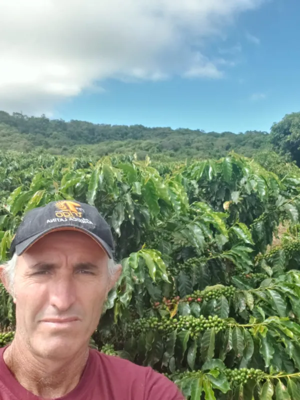 O produtor Ricardo Batista dos Santos destaca que a Ficafé abre mercado e traz mais conhecimento