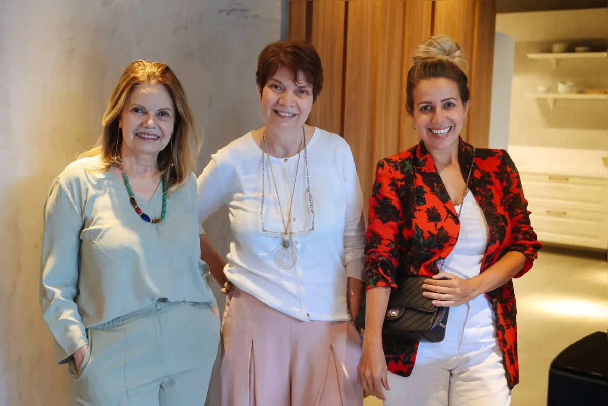 Mara Fernandes, Marcia Preto e Roberta Casagrande, da M.Martan Londrina