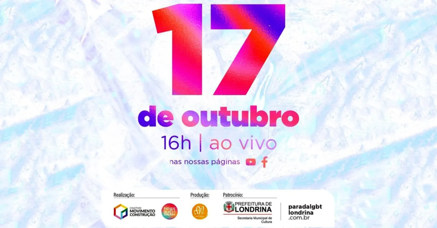 Imagem ilustrativa da imagem Mostra de Cultura LGBTI+ é realizada neste domingo em Londrina