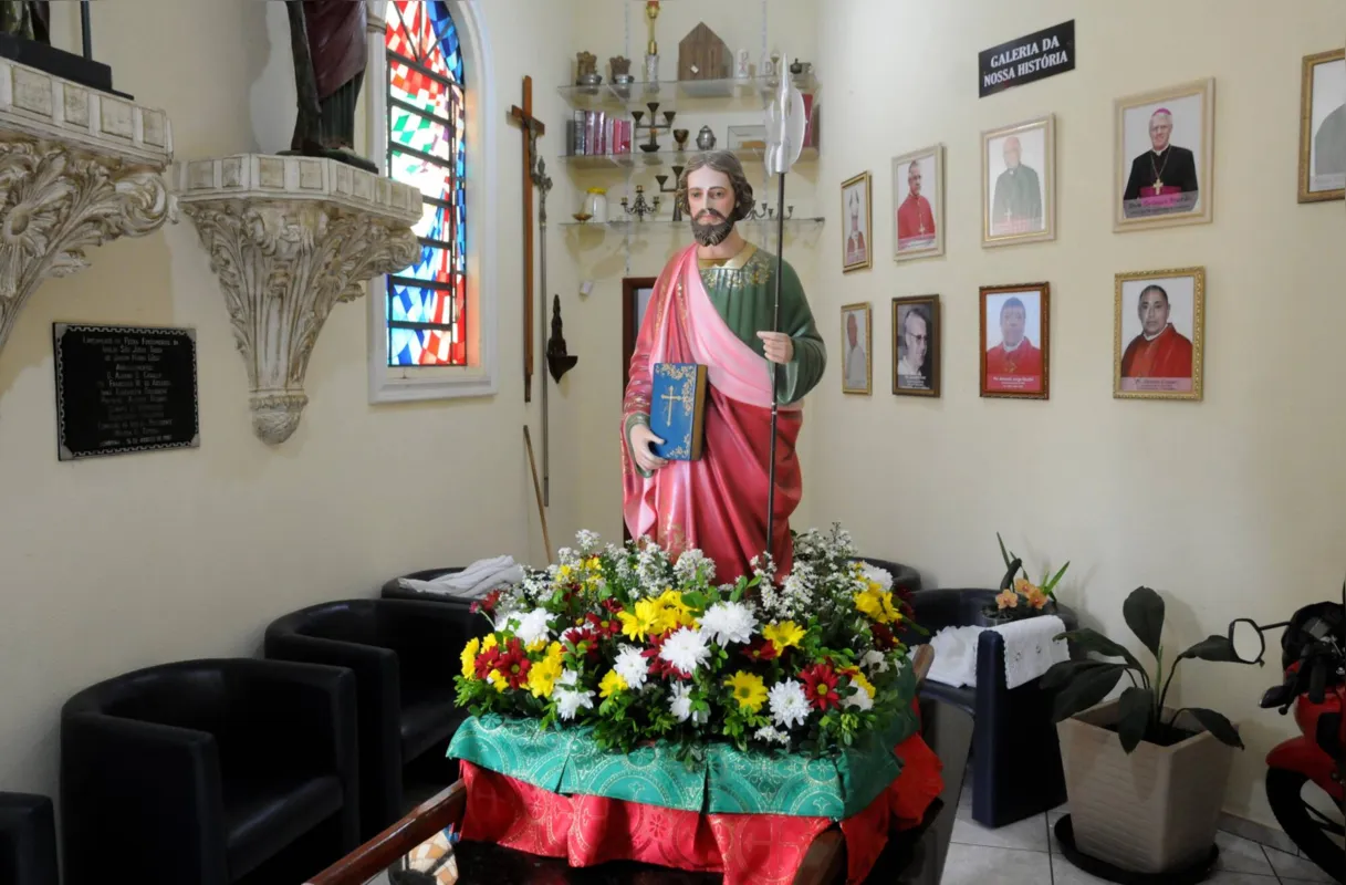 Imagem ilustrativa da imagem Novena celebra e prepara para festa de São Judas Tadeu em Londrina