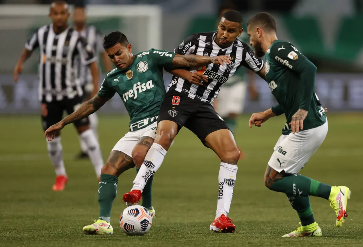 Imagem ilustrativa da imagem Palmeiras e Atlético-MG jogam por vaga na final da Libertadores
