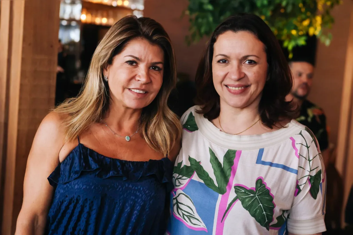 Daniela Monteiro, da Cristalo Festas, com Silvana Lunardelli