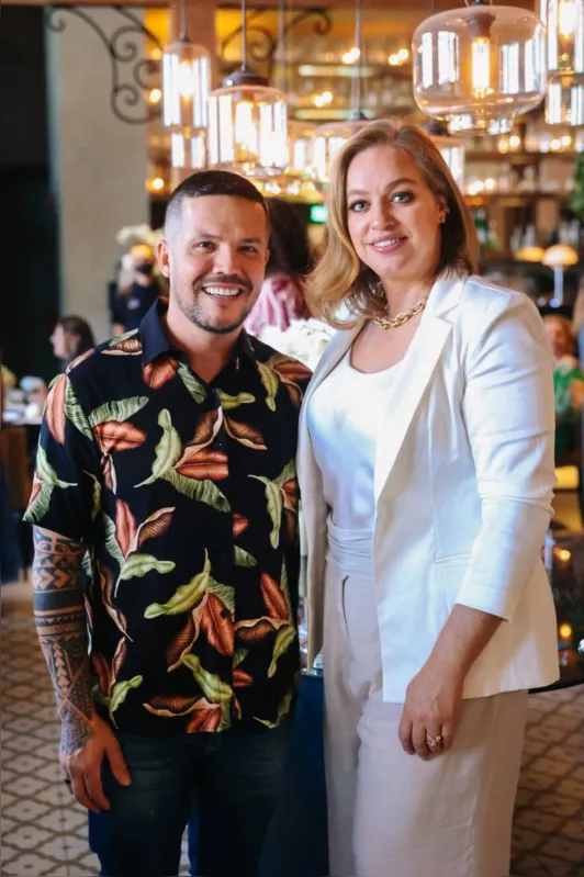 Ricardo Silva e Andreia Lehmann