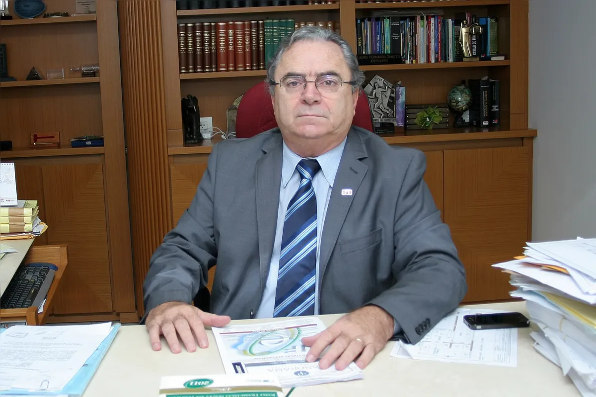 "Exerça a profissão com o conhecimento pleno da sua força, com dignidade, respeito e ética”,  afirmou Lauro Zanetti, em um discurso