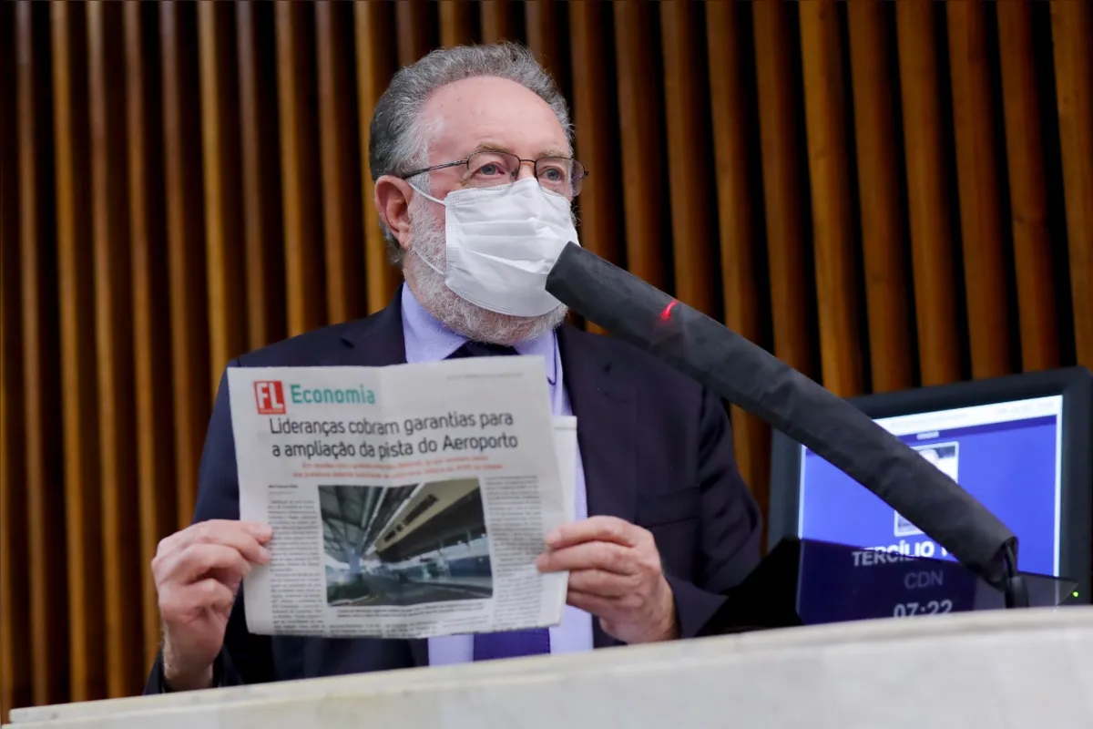 Em pronunciamento, deputado Tercilio Turini citou matéria publicada pela Folha de Londrina sobre a preocupação da comunidade londrinense