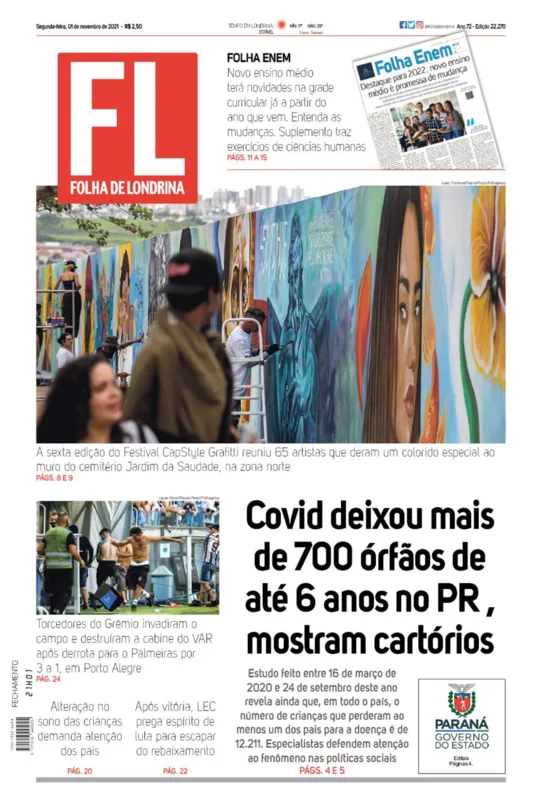 Imagem ilustrativa da imagem Capa 01/11/2021